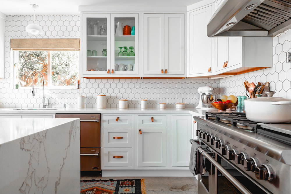 Modern kitchen cabinets